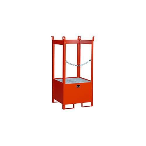 4052462016019 - Fass-Stapelpalette FSP-1 seitlich offen Kap 1 x 200 l Fass rot 4052462016019 - Fass-Stapelpalette FSP-1 seitlich offen Kap 1 x 200 l Fass rot