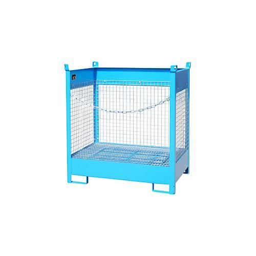 4052462036253 - Fass-Stapelpalette Bauer FSP-2 D Wände aus Drahtgitter für 2 x 200 l Fass blau 4052462036253 - Fass-Stapelpalette Bauer FSP-2 D Wände aus Drahtgitter für 2 x 200 l Fass blau