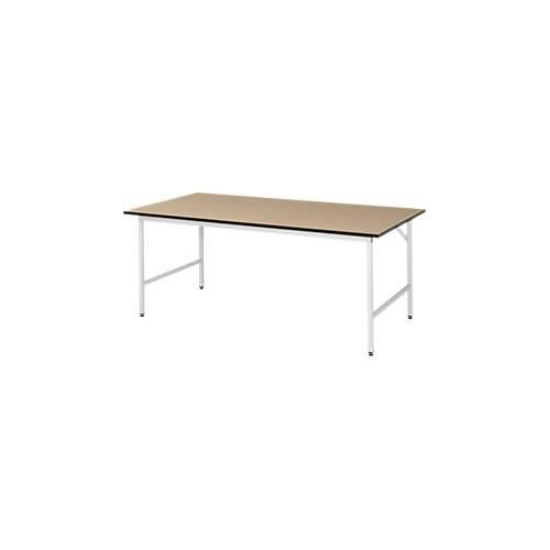 4040376035882 - Arbeitstisch höhenverstellbar Gestell 30 x 30 mm MDF-Platte BxT 2000 x 1000 mm lichtgrau RAU 4040376035882 - Arbeitstisch höhenverstellbar Gestell 30 x 30 mm MDF-Platte BxT 2000 x 1000 mm lichtgrau RAU
