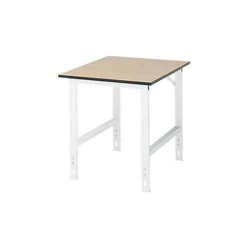 4040376152305 - Arbeitstisch höhenverstellbar Höhe 760 - 1080 mm MDF-Platte BxT 750 x 1000 mm lichtgrau 4040376152305 - Arbeitstisch höhenverstellbar Höhe 760 - 1080 mm MDF-Platte BxT 750 x 1000 mm lichtgrau