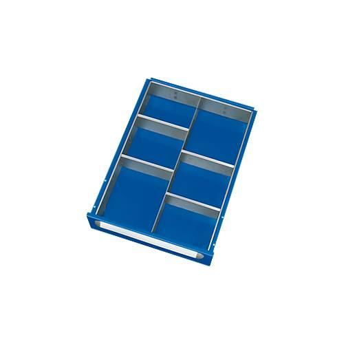 4040376850782 - Schubladeneinteilungs-Set 1 Längstrennwand 4 Quertrennbleche für Höhe 120 150 mm 4040376850782 - Schubladeneinteilungs-Set 1 Längstrennwand 4 Quertrennbleche für Höhe 120 150 mm