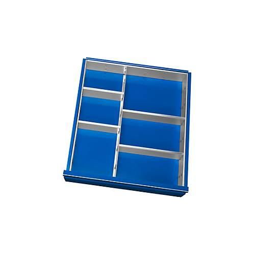 4040376848789 - Einteilungsset für Schubladen BxT 490x560 mm 1 Trennwand 4 Quertrennbleche für Fronthöhen 180 210 240 270 mm 4040376848789 - Einteilungsset für Schubladen BxT 490x560 mm 1 Trennwand 4 Quertrennbleche für Fronthöhen 180 210 240 270 mm