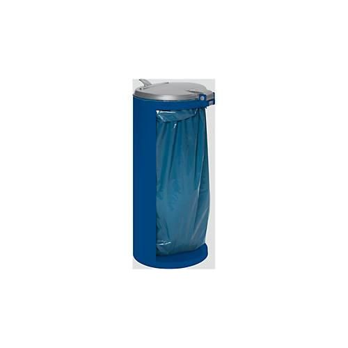 4030695100811 - VAR Stahlblech-Abfallsammler für Volumen 120 l Front verblendet blau mit silberfarbenem Kunststoffdeckel 4030695100811 - VAR Stahlblech-Abfallsammler für Volumen 120 l Front verblendet blau mit silberfarbenem Kunststoffdeckel