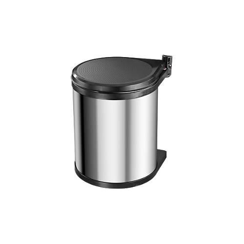 4007126355515 - Einbaumülleimer HAILO Compact-Box M Mülleimer schwarz (edelstahlfarben schwarz) 15 Liter Edelstahl Kunststoff Inneneimer Made in Germany 4007126355515 - Einbaumülleimer HAILO Compact-Box M Mülleimer schwarz (edelstahlfarben schwarz) 15 Liter Edelstahl Kunststoff Inneneimer Made in Germany