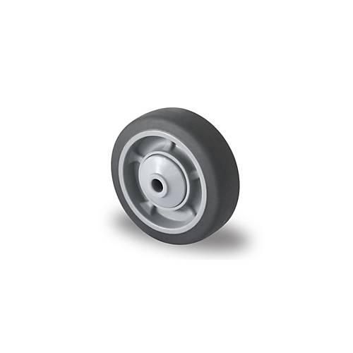 4260390223137 - CASCOO Einbaurad P2G2 mit Rad-ø 100 mm x B 32 mm Polypropylen-Felge Elastomer-Lauffläche grau Kugellager bis 135 kg 4260390223137 - CASCOO Einbaurad P2G2 mit Rad-ø 100 mm x B 32 mm Polypropylen-Felge Elastomer-Lauffläche grau Kugellager bis 135 kg