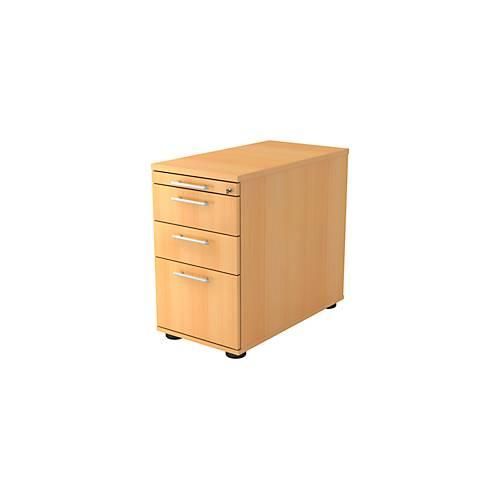 4032062194478 - Standcontainer ULM 1 Utensilienauszug 2 Schübe 1 HR-Auszug B 428 x T 800 x H 720-760 mm Buche-Dekor 4032062194478 - Standcontainer ULM 1 Utensilienauszug 2 Schübe 1 HR-Auszug B 428 x T 800 x H 720-760 mm Buche-Dekor