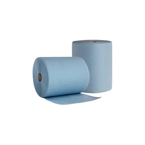 6414300095415 - Putzpapier BASIC-LINE 3-lagig volumengeprägt & zwischenblattverleimt Tuchgröße ca 380 x 360 mm blau 2 Rollen mit jeweils 500 Tüchern 6414300095415 - Putzpapier BASIC-LINE 3-lagig volumengeprägt & zwischenblattverleimt Tuchgröße ca 380 x 360 mm blau 2 Rollen mit jeweils 500 Tüchern