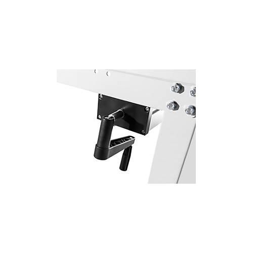 4045916460995 - Arbeitstisch Ergo K m Kurbel 2500 x 800 mm Tischplatte Melamin lichtgrau 4045916460995 - Arbeitstisch Ergo K m Kurbel 2500 x 800 mm Tischplatte Melamin lichtgrau