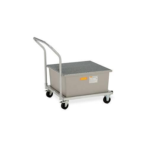 4052886126066 - Fahrbare Auffangwanne aus gfk Verz Gitterrost Fahrgestell mit Rammschutz 2 Lenk- und 2 Bockrollen Auffangvolumen 210 l BxTxH 860x1090x1080 mm 4052886126066 - Fahrbare Auffangwanne aus gfk Verz Gitterrost Fahrgestell mit Rammschutz 2 Lenk- und 2 Bockrollen Auffangvolumen 210 l BxTxH 860x1090x1080 mm