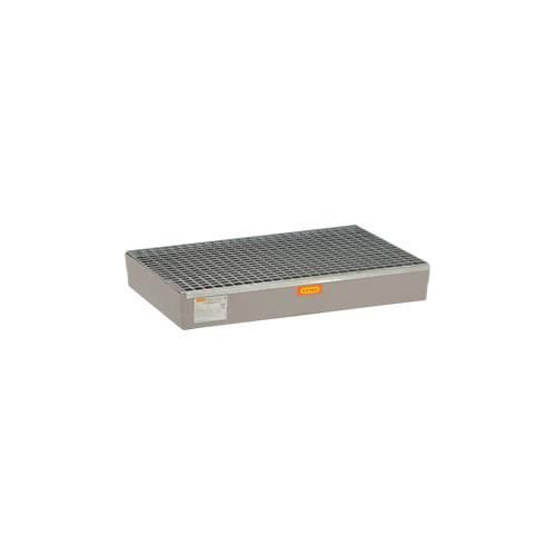 4052886115985 - Cemo - Auffangwanne aus gfk für Europaletten mit verzinkten Gitterrost Auffangvolumen 140 l BxTxH 800x1200x190 mm 4052886115985 - Cemo - Auffangwanne aus gfk für Europaletten mit verzinkten Gitterrost Auffangvolumen 140 l BxTxH 800x1200x190 mm