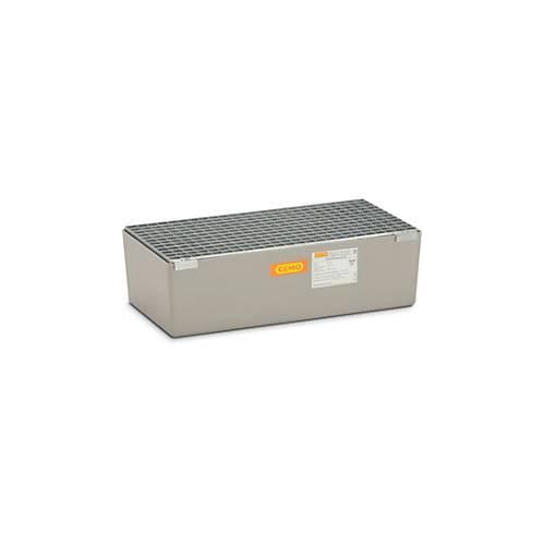 4052886120576 - Cemo - Auffangwanne aus gfk mit verzinktem Gitterrost Auffangvolumen 65 l BxTxH 420x820x240 mm 4052886120576 - Cemo - Auffangwanne aus gfk mit verzinktem Gitterrost Auffangvolumen 65 l BxTxH 420x820x240 mm