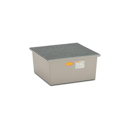 4052886126042 - GFK-Auffangwanne 220 1 CEMO 210 l Auffangvolumen B 850 x T x 850 x H 400 mm mit verzinktem Gitterrost 4052886126042 - GFK-Auffangwanne 220 1 CEMO 210 l Auffangvolumen B 850 x T x 850 x H 400 mm mit verzinktem Gitterrost