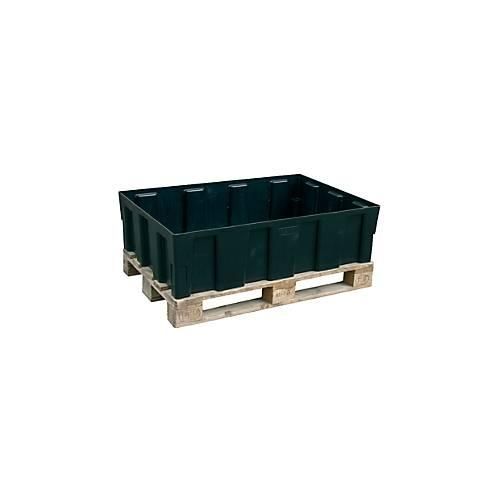 4052886128596 - Polyethylen-Auffangwanne zum direkten Aufstellen auf den Boden oder Paletten ohne Gitterrost BxTxH 1205x805x330 mm Vol 250 l 4052886128596 - Polyethylen-Auffangwanne zum direkten Aufstellen auf den Boden oder Paletten ohne Gitterrost BxTxH 1205x805x330 mm Vol 250 l