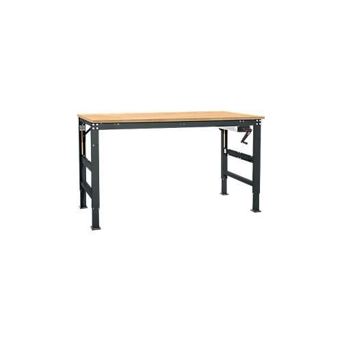 4045916135053 - AU90557016 Arbeitsgrundtisch UNIVERSAL Ergo K mit Multiplexplatte BxTxH = 1500 x 800 x 722-1022 mm Anthrazit 4045916135053 - AU90557016 Arbeitsgrundtisch UNIVERSAL Ergo K mit Multiplexplatte BxTxH = 1500 x 800 x 722-1022 mm Anthrazit