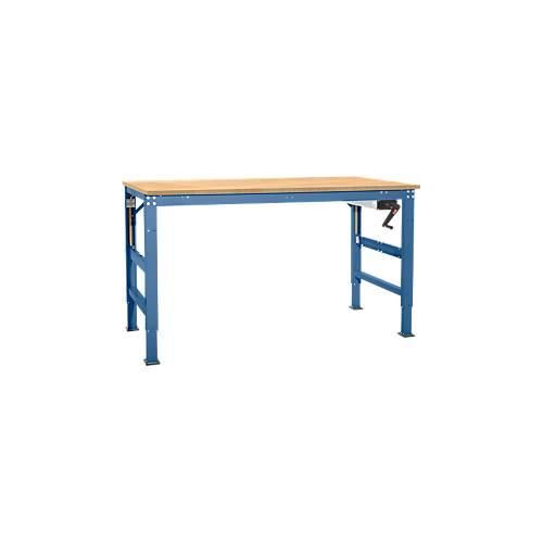 4045916135121 - AU90855007 Arbeitsgrundtisch UNIVERSAL Ergo K mit Multiplexplatte BxTxH = 1750 x 800 x 722-1022 mm Brillantblau (RAL 5007) 4045916135121 - AU90855007 Arbeitsgrundtisch UNIVERSAL Ergo K mit Multiplexplatte BxTxH = 1750 x 800 x 722-1022 mm Brillantblau (RAL 5007)