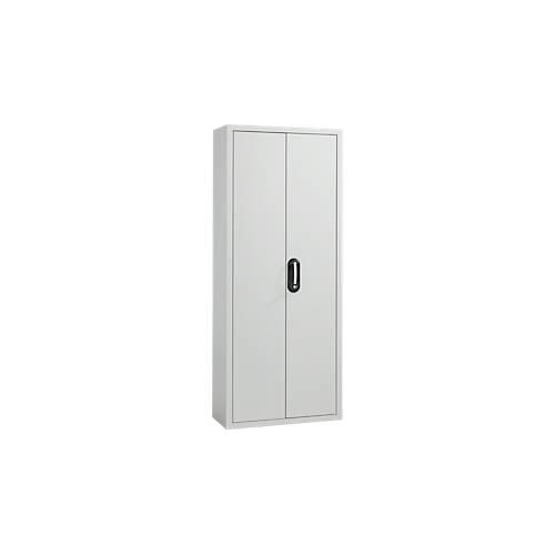 4064615123659 - Magazinschrank 1980 mm hoch 12 Böden ohne Kästen mit Türen lichtgrau 4064615123659 - Magazinschrank 1980 mm hoch 12 Böden ohne Kästen mit Türen lichtgrau