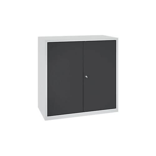 4064615079796 - Werkzeugschrank Sicherheitsschloss 2 Einlegeböden & 1 Schublade B 1000 x T 500 x H 1000 mm Stahlblech lichtgrau anthrazit 4064615079796 - Werkzeugschrank Sicherheitsschloss 2 Einlegeböden & 1 Schublade B 1000 x T 500 x H 1000 mm Stahlblech lichtgrau anthrazit