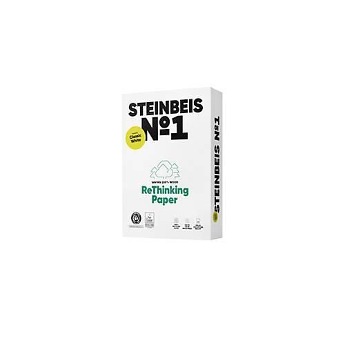 4260074845013 - Recyclingpapier Steinbeis №1 DIN A4 80 g m² presseweiß 1 Karton = 5 x 500 Blatt 4260074845013 - Recyclingpapier Steinbeis №1 DIN A4 80 g m² presseweiß 1 Karton = 5 x 500 Blatt