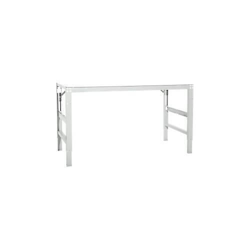 4045916462562 - Arbeitstisch Ergo Elektro-Hydraulik Platte PVC Dekor 2500 x 800 mm lichtgrau 4045916462562 - Arbeitstisch Ergo Elektro-Hydraulik Platte PVC Dekor 2500 x 800 mm lichtgrau