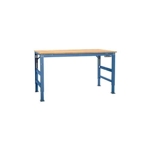 4045916136661 - Arbeitstisch Ergo Elektro-Hydraulik Platte Multiplex 1250 x 800 mm brillantblau 4045916136661 - Arbeitstisch Ergo Elektro-Hydraulik Platte Multiplex 1250 x 800 mm brillantblau