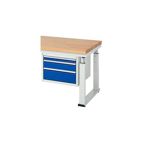 4040376212511 - Unterbau-Schubladencontainer BxT 580 x 650 mm für Tisch-Serie 600 Schubladenhöhe 1 x 60 1 x 120 1 x 180 mm RAU 4040376212511 - Unterbau-Schubladencontainer BxT 580 x 650 mm für Tisch-Serie 600 Schubladenhöhe 1 x 60 1 x 120 1 x 180 mm RAU