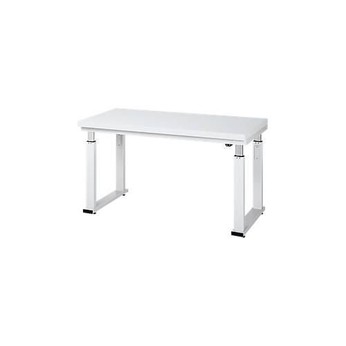 4040376073785 - Elektrisch höhenverstellbarer Arbeitstisch Platte Melamin 40 mm BxTxH 1500x700x740-1140 mm ral 7035 Flächenlast 600 kg 4040376073785 - Elektrisch höhenverstellbarer Arbeitstisch Platte Melamin 40 mm BxTxH 1500x700x740-1140 mm ral 7035 Flächenlast 600 kg