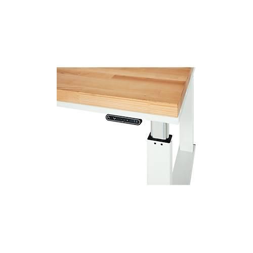 4040376212375 - Komfort-Bedienelement für elektrisch höhenverstellbare Arbeitstische BxT 130 x 20 mm RAU 4040376212375 - Komfort-Bedienelement für elektrisch höhenverstellbare Arbeitstische BxT 130 x 20 mm RAU