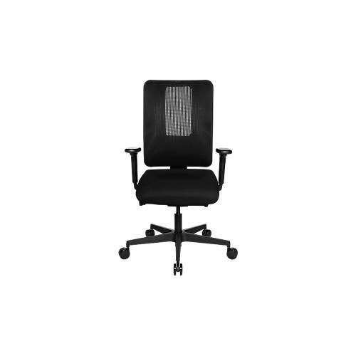 4014296788760 - Bürostuhl SITNESS OPEN X mit Armlehnen 3D-Synchronmechanik Muldensitz Netzrücken schwarz schwarz 4014296788760 - Bürostuhl SITNESS OPEN X mit Armlehnen 3D-Synchronmechanik Muldensitz Netzrücken schwarz schwarz