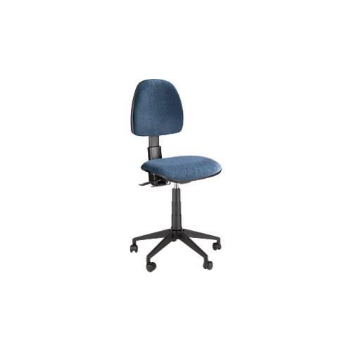 4250510890820 - Bürostuhl Saloon ohne Armlehnen mit Kantenschutz höhenverstellbar blau 4250510890820 - Bürostuhl Saloon ohne Armlehnen mit Kantenschutz höhenverstellbar blau