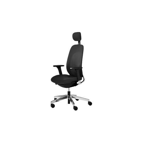 4251898824728 - Bürostuhl 40 mit Armlehnen Synchronmechanik Muldensitz Lordosen- & Kopfstütze schwarz alusilber + Tasse & Pralinen 4251898824728 - Bürostuhl 40 mit Armlehnen Synchronmechanik Muldensitz Lordosen- & Kopfstütze schwarz alusilber + Tasse & Pralinen