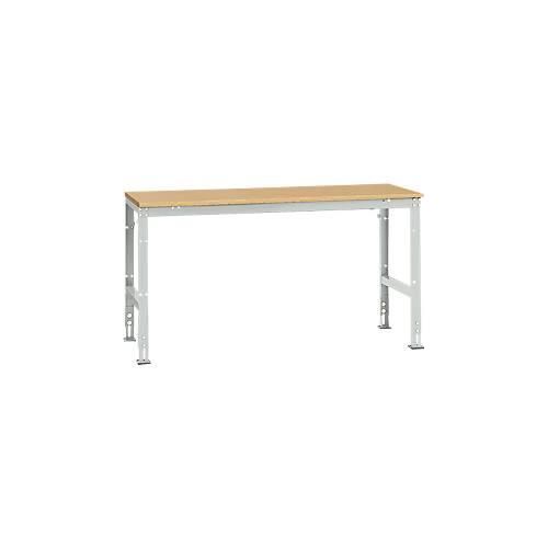 4045916000825 - AU40857035 Arbeits-Grundtisch UNIVERSAL Standard mit Multiplexplatte BxTxH = 1750 x 800 x 760-870 mm Lichtgrau (RAL 7035) 4045916000825 - AU40857035 Arbeits-Grundtisch UNIVERSAL Standard mit Multiplexplatte BxTxH = 1750 x 800 x 760-870 mm Lichtgrau (RAL 7035)