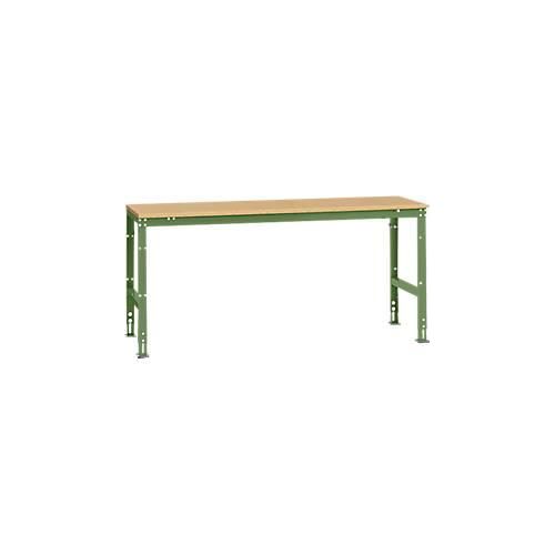 4045916099133 - AU41156011 Arbeits-Grundtisch UNIVERSAL Standard mit Multiplexplatte BxTxH = 2000 x 800 x 760-870 mm Resedagrün (RAL 6011) 4045916099133 - AU41156011 Arbeits-Grundtisch UNIVERSAL Standard mit Multiplexplatte BxTxH = 2000 x 800 x 760-870 mm Resedagrün (RAL 6011)