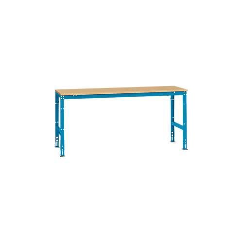 4045916099119 - AU41155012 Arbeits-Grundtisch UNIVERSAL Standard mit Multiplexplatte BxTxH = 2000 x 800 x 760-870 mm Licht-Blau (RAL 5012) 4045916099119 - AU41155012 Arbeits-Grundtisch UNIVERSAL Standard mit Multiplexplatte BxTxH = 2000 x 800 x 760-870 mm Licht-Blau (RAL 5012)