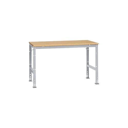 4045916093889 - AU40659006 Arbeits-Grundtisch UNIVERSAL Standard mit Multiplexplatte BxTxH = 1500 x 1000 x 760-870 mm Alusilber 4045916093889 - AU40659006 Arbeits-Grundtisch UNIVERSAL Standard mit Multiplexplatte BxTxH = 1500 x 1000 x 760-870 mm Alusilber