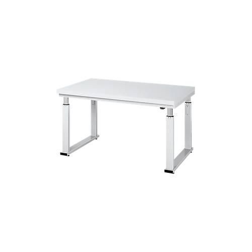 4040376073907 - Elektrisch höhenverstellbarer Arbeitstisch Platte Melamin 40 mm BxTxH 1000x900x740-1140 mm ral 7035 Flächenlast 600 kg 4040376073907 - Elektrisch höhenverstellbarer Arbeitstisch Platte Melamin 40 mm BxTxH 1000x900x740-1140 mm ral 7035 Flächenlast 600 kg
