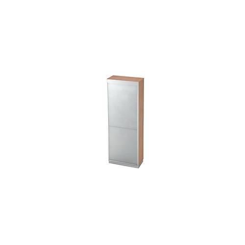4032062111826 - Rollladenschrank 5 OH B 800 x T 420 mm Nussbaum-Dekor silber 4032062111826 - Rollladenschrank 5 OH B 800 x T 420 mm Nussbaum-Dekor silber