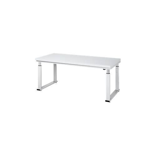 4040376214454 - Elektrisch höhenverstellbarer Arbeitstisch Platte Melamin 40 mm BxTxH 1250x900x740-1140 mm ral 7035 Flächenlast 600 kg 4040376214454 - Elektrisch höhenverstellbarer Arbeitstisch Platte Melamin 40 mm BxTxH 1250x900x740-1140 mm ral 7035 Flächenlast 600 kg