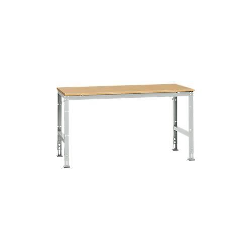 4045916098600 - AU40957035 Arbeits-Grundtisch UNIVERSAL Standard mit Multiplexplatte BxTxH = 1750 x 1000 x 760-870 mm Lichtgrau (RAL 7035) 4045916098600 - AU40957035 Arbeits-Grundtisch UNIVERSAL Standard mit Multiplexplatte BxTxH = 1750 x 1000 x 760-870 mm Lichtgrau (RAL 7035)