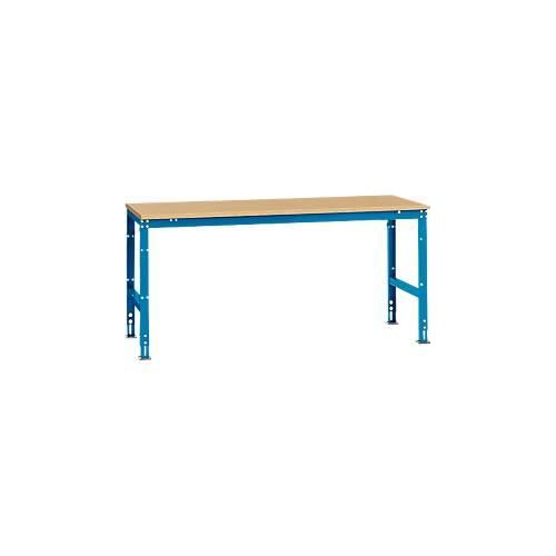 4045916099324 - AU41255012 Arbeits-Grundtisch UNIVERSAL Standard mit Multiplexplatte BxTxH = 2000 x 1000 x 760-870 mm Licht-Blau (RAL 5012) 4045916099324 - AU41255012 Arbeits-Grundtisch UNIVERSAL Standard mit Multiplexplatte BxTxH = 2000 x 1000 x 760-870 mm Licht-Blau (RAL 5012)