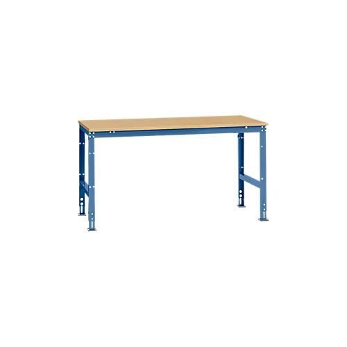 4045916098556 - AU40955007 Arbeits-Grundtisch UNIVERSAL Standard mit Multiplexplatte BxTxH = 1750 x 1000 x 760-870 mm Brillantblau (RAL 5007) 4045916098556 - AU40955007 Arbeits-Grundtisch UNIVERSAL Standard mit Multiplexplatte BxTxH = 1750 x 1000 x 760-870 mm Brillantblau (RAL 5007)