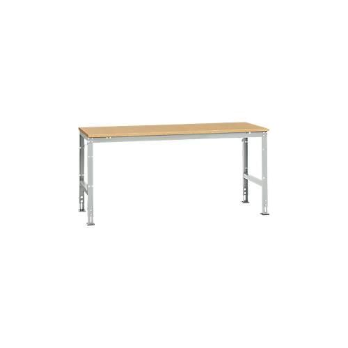 4045916000887 - AU41257035 Arbeits-Grundtisch UNIVERSAL Standard mit Multiplexplatte BxTxH = 2000 x 1000 x 760-870 mm Lichtgrau (RAL 7035) 4045916000887 - AU41257035 Arbeits-Grundtisch UNIVERSAL Standard mit Multiplexplatte BxTxH = 2000 x 1000 x 760-870 mm Lichtgrau (RAL 7035)