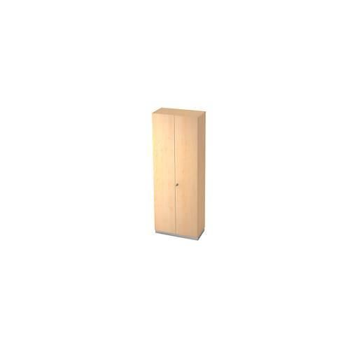 4032062111611 - Garderobenschrank links Ablagen B 800 x T 420 mm Ahorn-Dekor