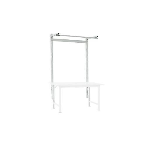 4045916511215 - AS16117035 Aufbauportal mit Ausleger in Lichtgrau RAL 7035 für PACKPOOL Standard mit Breite von 1750 mm