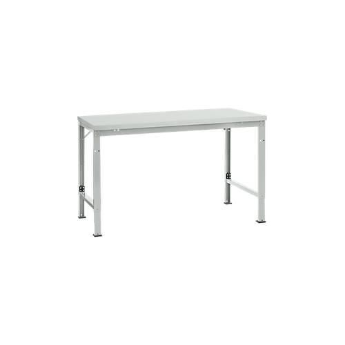 4045916137859 - AU70617035 Arbeits-Grundtisch UNIVERSAL Spezial mit Melaminplatte BxTxH = 1500 x 1000 x 722-1022 mm Lichtgrau (RAL 7035) 4045916137859 - AU70617035 Arbeits-Grundtisch UNIVERSAL Spezial mit Melaminplatte BxTxH = 1500 x 1000 x 722-1022 mm Lichtgrau (RAL 7035)