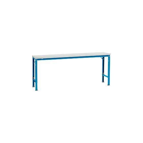 4045916138399 - AU71115012 Arbeits-Grundtisch UNIVERSAL Spezial mit Melaminplatte BxTxH = 2000 x 800 x 722-1022 mm Licht-Blau (RAL 5012) 4045916138399 - AU71115012 Arbeits-Grundtisch UNIVERSAL Spezial mit Melaminplatte BxTxH = 2000 x 800 x 722-1022 mm Licht-Blau (RAL 5012)