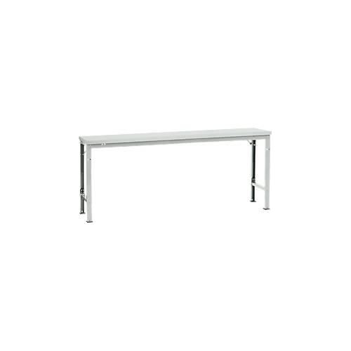 4045916001143 - Grundtisch UNIVERSAL Spezial 2000 x 800 mm Melamin lichtgrau lichtgrau 4045916001143 - Grundtisch UNIVERSAL Spezial 2000 x 800 mm Melamin lichtgrau lichtgrau