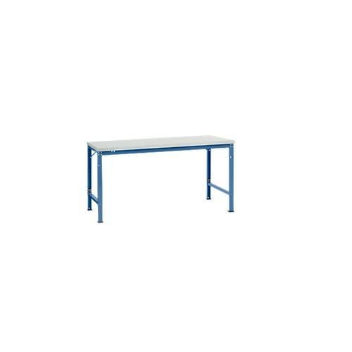 4045916138122 - AU70915007 Arbeits-Grundtisch UNIVERSAL Spezial mit Melaminplatte BxTxH = 1750 x 1000 x 722-1022 mm Brillantblau (RAL 5007) 4045916138122 - AU70915007 Arbeits-Grundtisch UNIVERSAL Spezial mit Melaminplatte BxTxH = 1750 x 1000 x 722-1022 mm Brillantblau (RAL 5007)