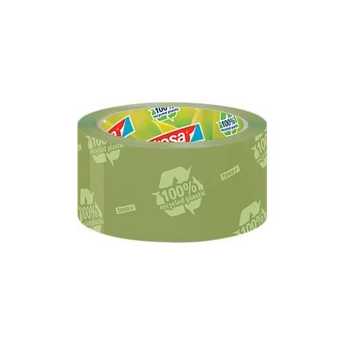 4042448166449 - Klebeband Paketklebeband tesapack® Eco & Strong 6 Rollen grün (bedruckt)