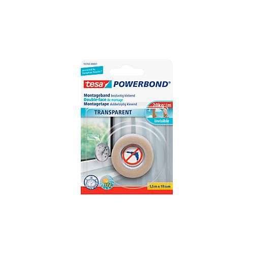 4042448843142 - tesa 55743-00001-02 Montageband tesa® Powerbond Transparent (L x B) 15 m x 19 mm 1 St 4042448843142 - tesa 55743-00001-02 Montageband tesa® Powerbond Transparent (L x B) 15 m x 19 mm 1 St