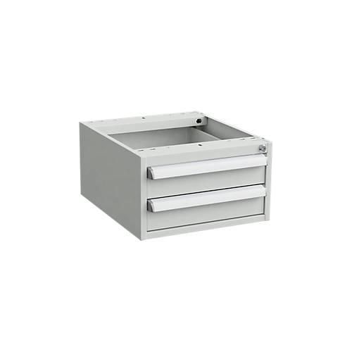 6416763071296 - Unterbau-Container für Arbeitstische Zentralverschluss mit ESD-Schutz B 450 x T 520 mm 2 Schubladen 6416763071296 - Unterbau-Container für Arbeitstische Zentralverschluss mit ESD-Schutz B 450 x T 520 mm 2 Schubladen